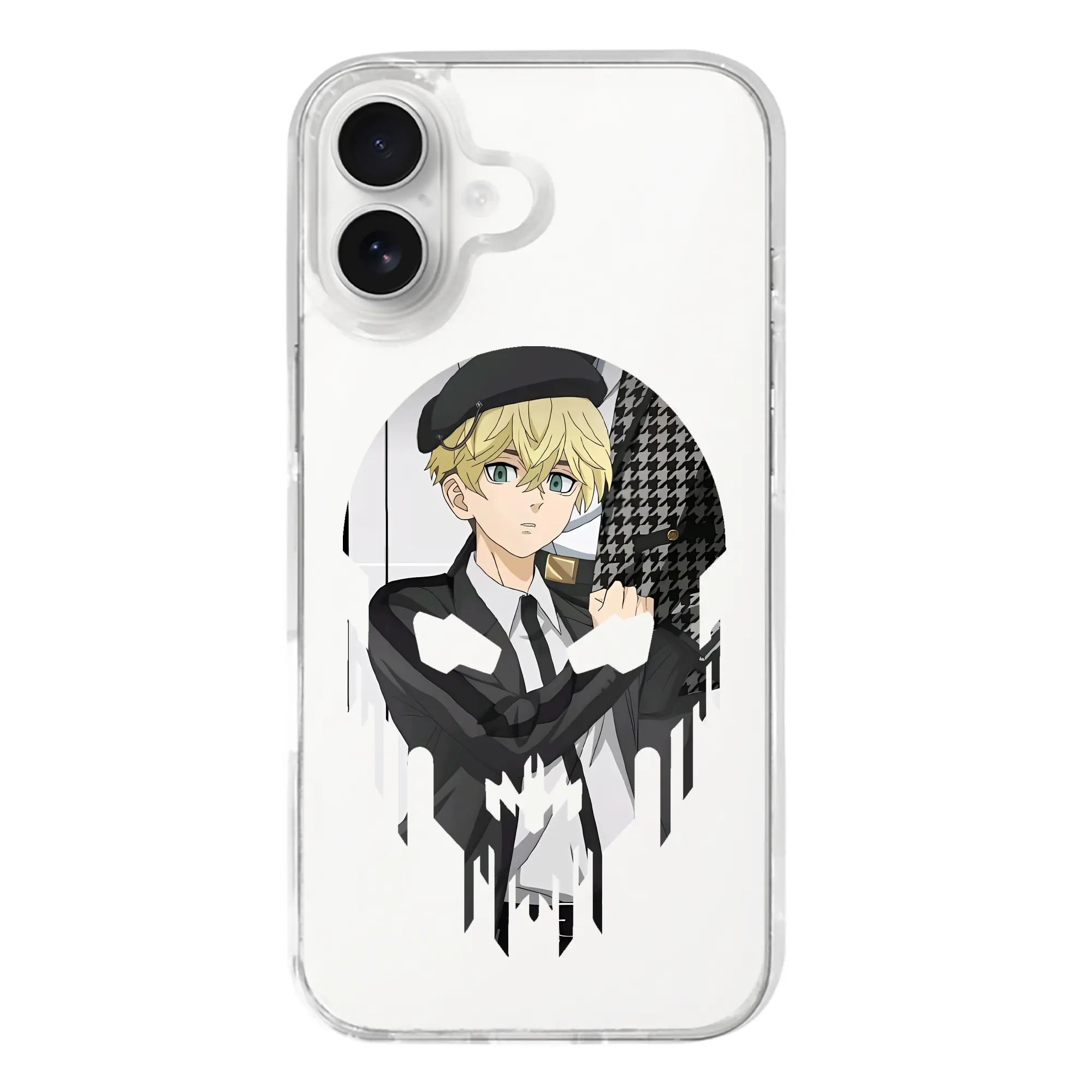 東京リベンジャーズ グッズ,松野千冬 - iPhone 17シリーズ 透明スマホケース – 薄型・耐衝撃・精密フィット保護カバー